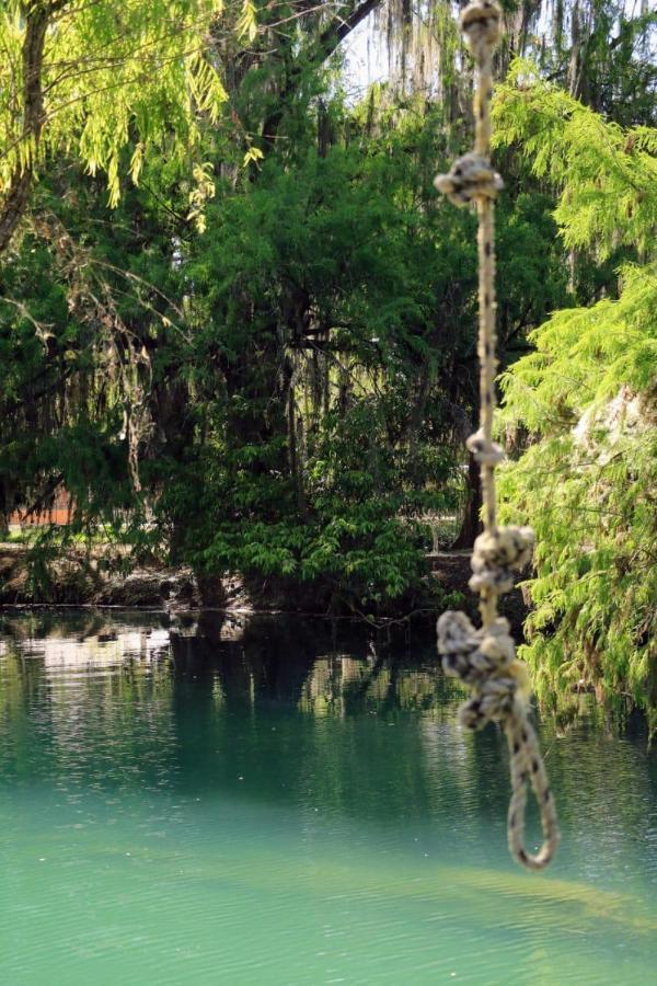 Hotel Y Restaurante El Texano Tamasopo Kültér fotó